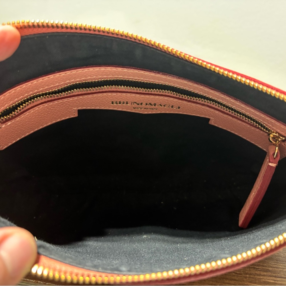 Bruno Magli Easy Leather Crossbody Bag - Picture 11 of 15